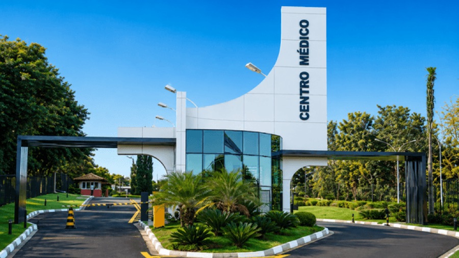 Entrada do Hospital Centro Médico de Campinas
