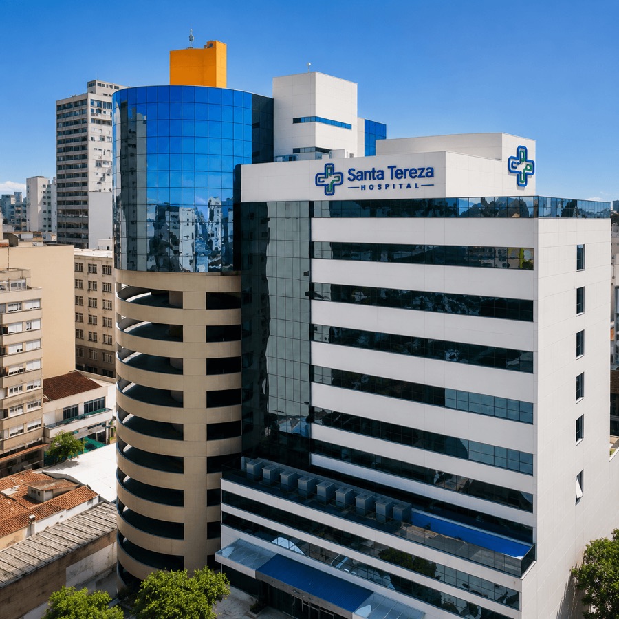 Fachada do Hospital e Maternidade Santa Tereza